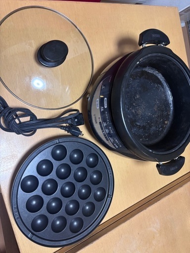 電気グリル鍋　たこ焼き　ホットプレート