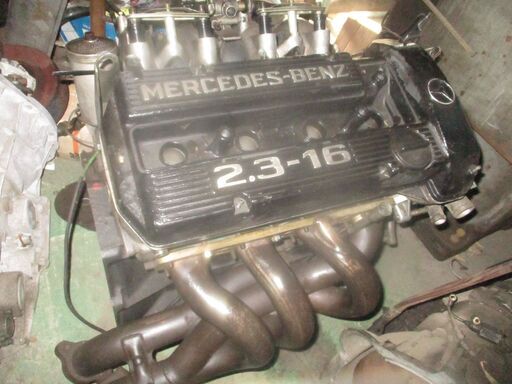 ベンツ190E-23-16Vコスワースコンプリートエンジン販売 Mベンツ190E-23