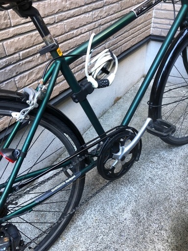 中古自転車 7段変速 535MM クロスバイク軽整備済み 防犯登録対応 町田