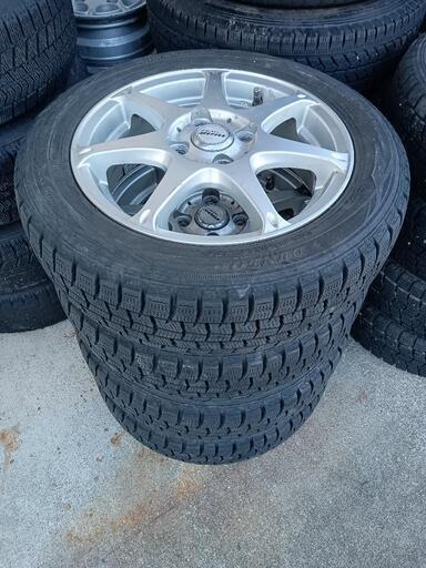 155/65R14中古　スタッドレス　4本 BRIDGESTONE 中古タイヤ スタッドレスタイヤ 4本セット 155