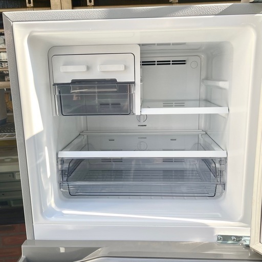 パナソニック NR-B252-TH 2ドア冷蔵庫 (248L・右開き) ダークグレー 