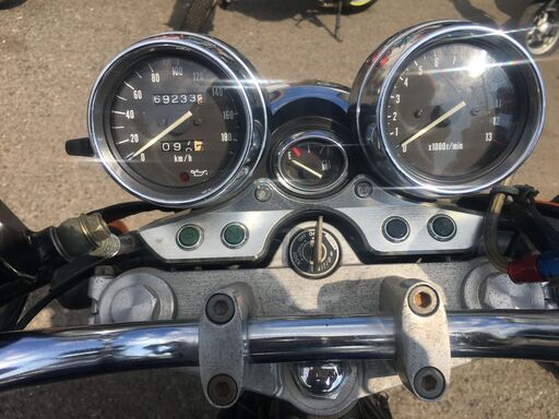 スズキ イナズマ1200 GV76A 油冷 実働 書類付き ビッグネイキッド
