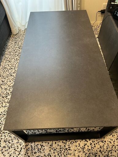 ニトリ センターテーブル（グレー） ニトリ セーラル120 CHN GY