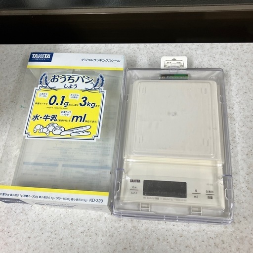 K2412-882 タニタ デジダルクッキングスケール KD-320 未使用品