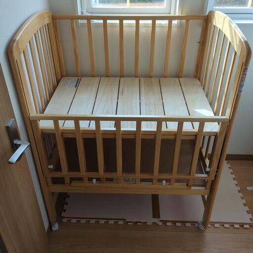 未使用に近い】カトージ KATOJI ベビーベッド 未使用に近い】カトージ