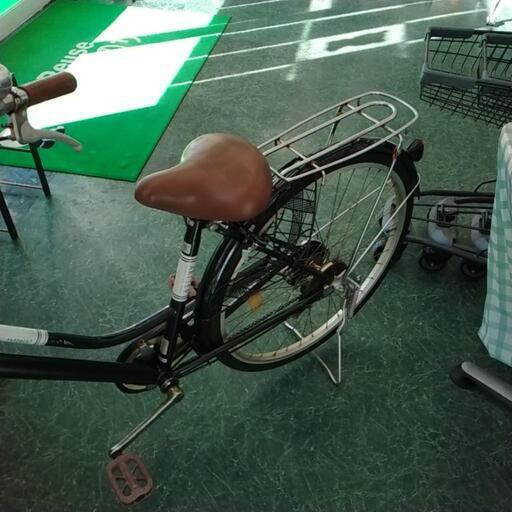 自転車一般 黒 26インチ TJ9261 26, ブラック, シティサイクル