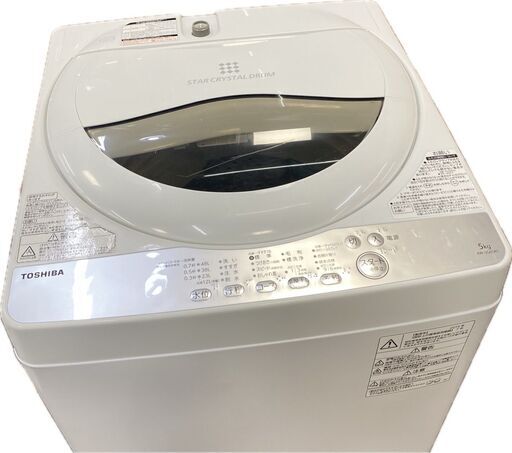 ジ62/ 東芝 TOSHIBA 電機洗濯機 洗濯機 2019年 5㎏洗い 一人暮らし