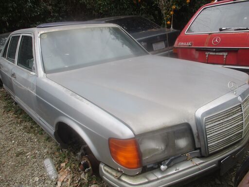 ベンツ126-500SEリサイクル部品取り車両及び各種部品販売