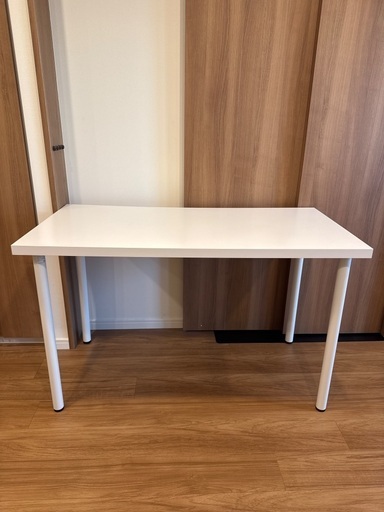 IKEAのテーブル120cm／ホワイト・白