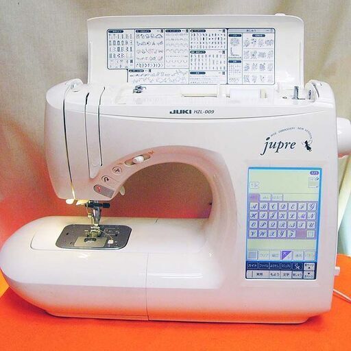【◆JUKI 刺繍機能満載 jupre HZL-009】整備済み品_2 現品管理番号：s1226_02w ◇JUKI 刺繍機能満載 jupre HZL-009】整備済み品_2 現品管理番号：
