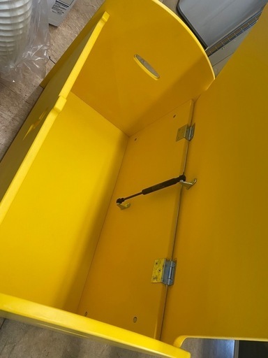 IKEA イケア　収納ベンチ　おもちゃ箱　リサイクルショップ宮崎屋佐土原店26.2.5 SMÅSTAD スモースタード ベンチ おもちゃ収納付き, ホワイト/バーチ