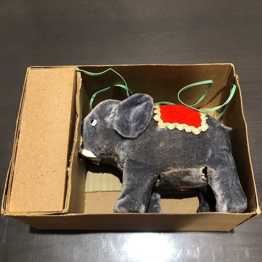 マスダヤ　1960年代製　Walking Elephant ブリキ 増田屋　当時 増田屋 1960年代製 Walking Elephant ブリキ 当時物 1930年代 戦前