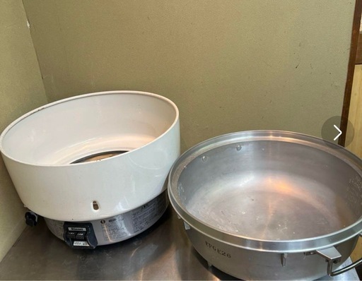 大きい窯　蓋なしなのでジャンク品