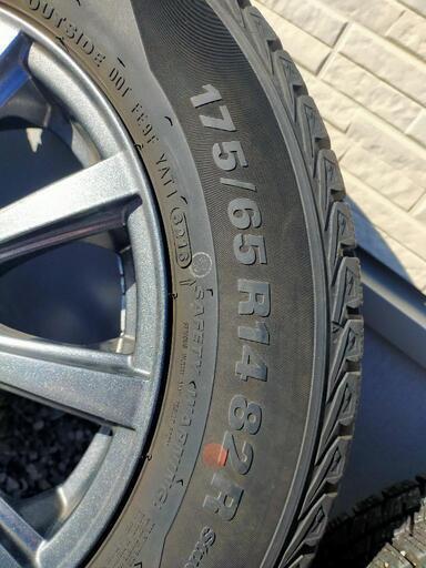 楽天市場】コンパクトカー用 175/65R14 スタッドレスタイヤ ホイール 4 