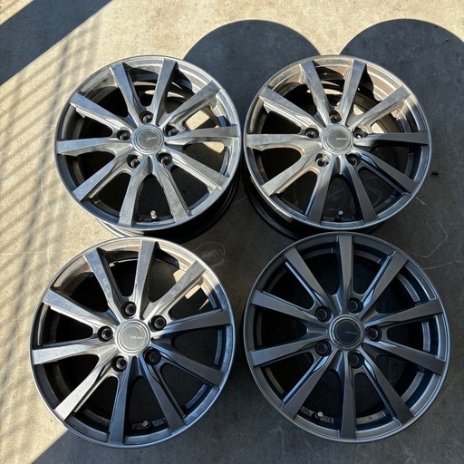 ホンダ新型フリード15インチアルミホイールMG-031×4本（1/2） フリード 15