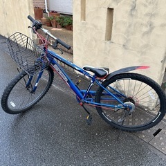 田川市 展示品未使用 メテオストリーム 外装5段変速 24型 子供用自転車