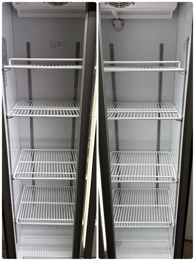 フクシマガリレイ 業務用 リーチイン冷蔵ショーケース 厨房 飲食店 MSU