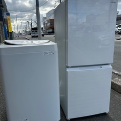 福岡市配送設置無料 152L冷蔵庫、洗濯機セット
