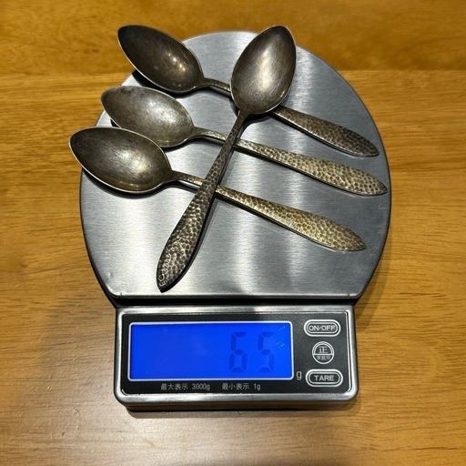 Silver950 和光 スプーン 銀 950 wako Silver950 和光 スプーン 銀 950 wako SILVER 950 WAKO スプーン3本