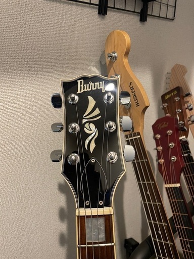 Bunny ブラック エレキギター ハードケース付 Bunny ブラック エレキ