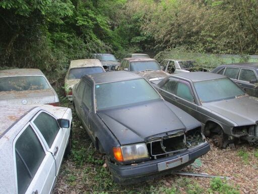 Mベンツ190E-26-リサイクル-部品取り車両-書類あり