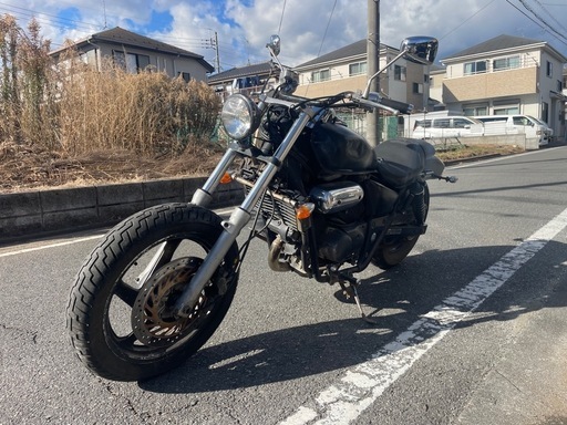 八王子市から！マグナ250 MC29 レストアベース　マービングマフラー　Vツインマグナ　走行距離9165km 八王子市から！マグナ250 MC29 レストアベース マービングマフラー V