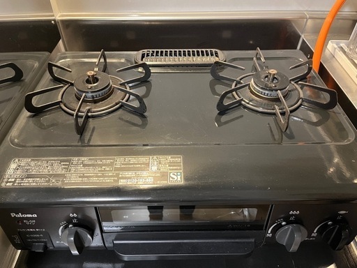 リンナイ ガステーブル NTM34BKL-LP 左強火力 都市ガス用