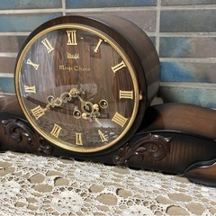 アンティーク時計 1962年 エバーソフト祭り 置時計 古時計