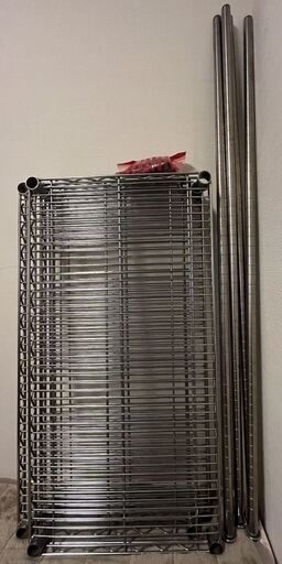 旧スーパーエレクター  W910mm×D460×H1400mm 分解済み 現状渡し エレクター ERECTA