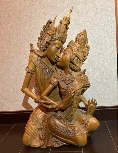 まもなく処分】バリ島 木彫り インテリア雑貨