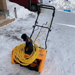 電動除雪機の中古が安い！激安で譲ります・無料であげます｜ジモティー