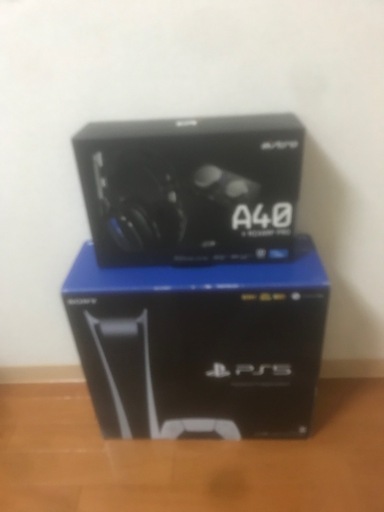 PS5デジタルエディション&astro mixamp pro