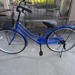 中古自転車2669 前後タイヤ新品！ ブリヂストン C600UP 26