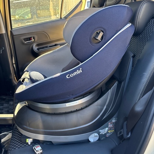 クルムーヴ ISOFIX エッグショクJN-570 ネイビー クルムーヴ スマート 