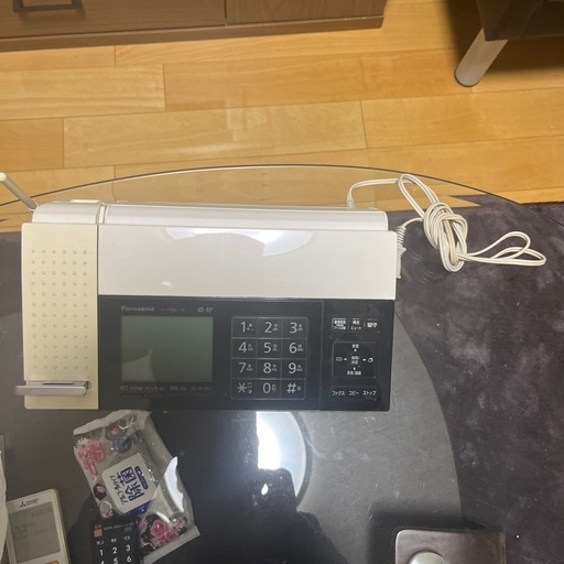 パナソニック 子機付 FAX 固定電話 KX-PD101-W Panasonic パナソニック