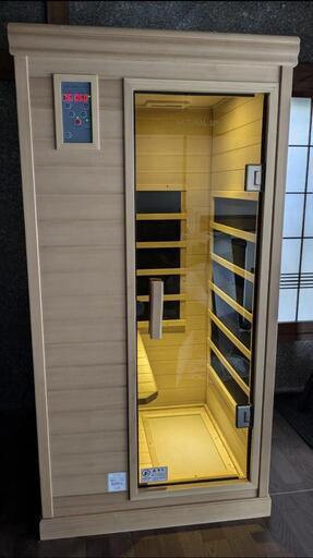 【美品】ナチュラルスパ・コンパクト 1人用サウナ。100V ナチュラルスパ・コンパクト 1人用」遠赤外線リラクゼーションサウナ 家庭用サウナ100V組立簡単 【公式】神戸メディケア サウナ直販サイト