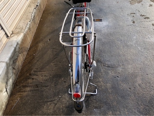 578 パナソニック新機種電動アシスト自転車viviDX26インチレッド