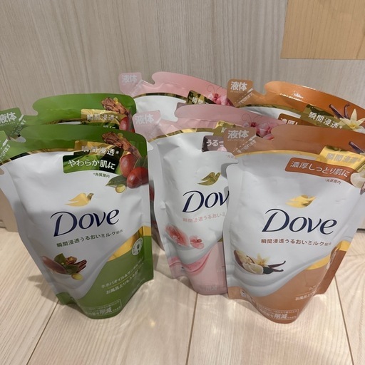 【再募集]Dove ボディソープ  洗顔