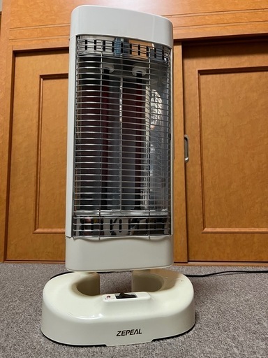 ZEPEAL ゼピール DH-A605-WH 遠赤外線電気ストーブ