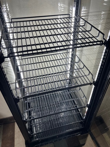 レマコム》4面ガラス冷蔵ショーケース 中古 レマコム 4面ガラス冷蔵