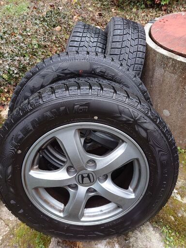 バリ山！ ブリヂストン スタッドレスタイヤ 4本セット 195/65R15 ト 