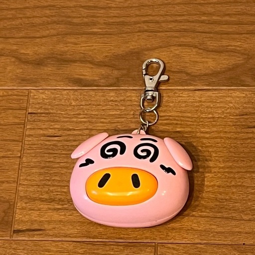 ブタメン 録音機能付きキーホルダー【レア】【非売品】【未使用 