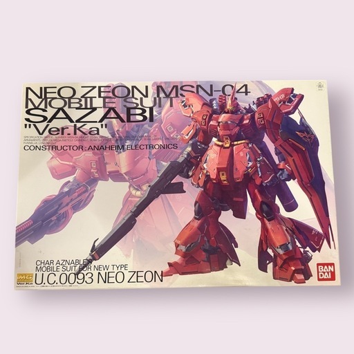 MG MSN-04 サザビー Ver.Ka 未組立　未開封 MG ver.ka サザビー νガンダム 未開封品 未組立品 機動戦士ガンダム MG
