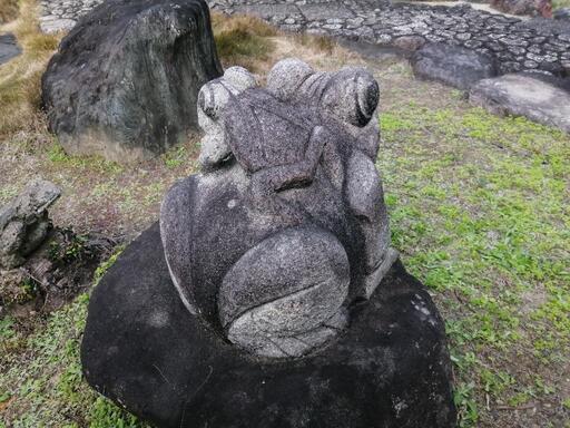 ⬛️ 稀少！⬛️ 珍品！⬛ 縁起物！⬛️️ 石 親子 かえる（カエル）の