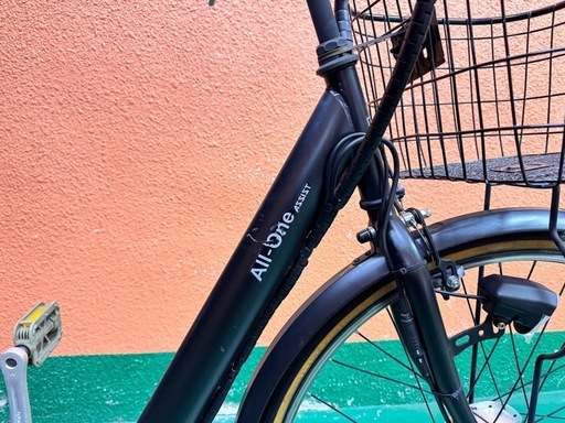 J011 電動自転車 BRIDGSTONE FRONTIA LEDオート 内装3段変速 26インチ