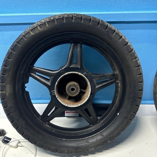 CB250T.400T 純正リアホイール18インチ CB250t.400t 前後ホイールセット 純正 CB250T.400T 純正リアホイール18