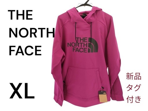 新品タグ付！定価以下！【XL】THE NORTH FACE ロゴパーカー