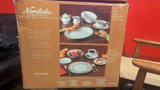 Noritake/バッキンガムゴールド/63点セット/洋食器/未使用未開封