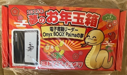 ヨドバシ お年玉箱 電子書籍リーダー Onyx BOOX Palma の夢