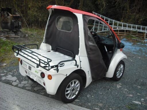 TOYOTA 超小型 EV COMS 電動ミニカー コムス (TAK30) オレンジ/ホワイト